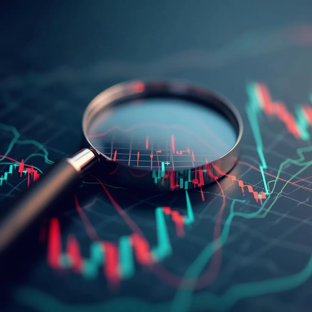 Ícone de Análise de Mercado Profunda